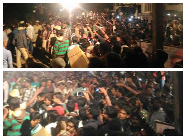 ಮಧ್ಯರಾತ್ರಿ ಜನಜಂಗುಳಿ