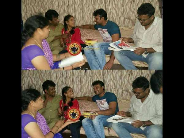 Birthday Special: Actor Darshan meets his Special fan 