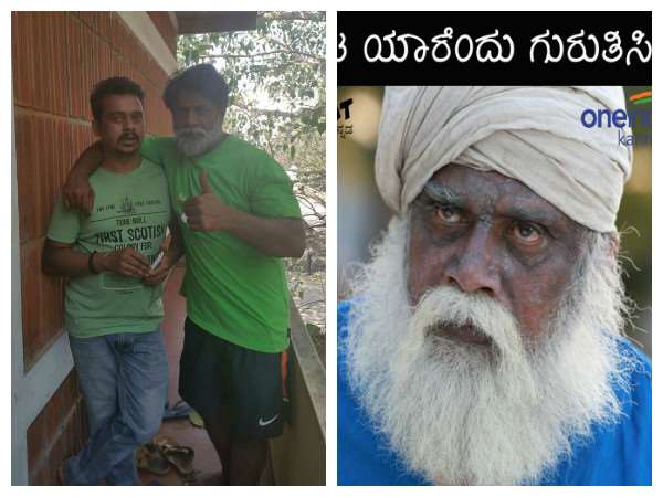 ದುನಿಯಾ ವಿಜಿ ಮೇಕಪ್ಪ್ ಮ್ಯಾನ್