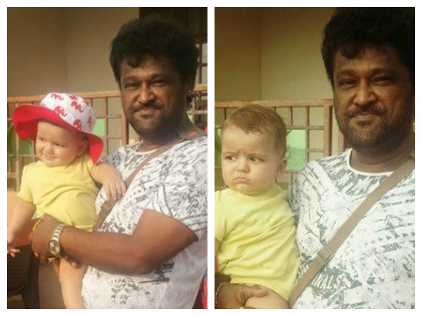 ಮೊಮ್ಮಗನ ಜೊತೆ ಜಗ್ಗೇಶ್