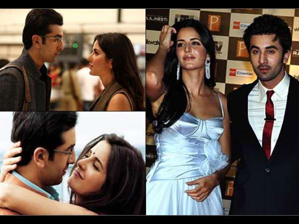 Hindi Actor Ranbir Kapoor refuses to kiss Actress Katrina Kaif