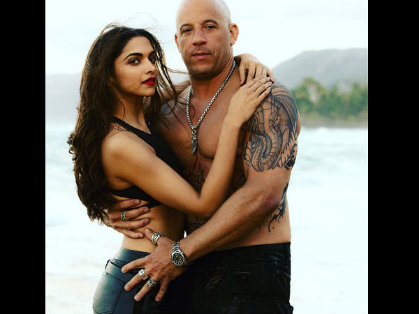 Actress Deepika Padukone and Vin Diesel look hot in new still from 'XXX' Actress Deepika Padukone and Vin Diesel look hot in new still from 'XXX'