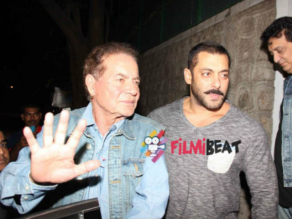Salman's remark on rape was wrong: Says Salman's father Salim