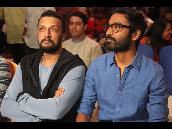 ಸುದೀಪ್ ಗೆ ಫೋನ್ ಮಾಡಿದ ಧನುಷ್