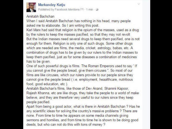 ಸಮಾಜಕ್ಕೆ ಬಿಗ್ ಬಿ ಏನು ಮಾಡಿದ್ದಾರೆ?