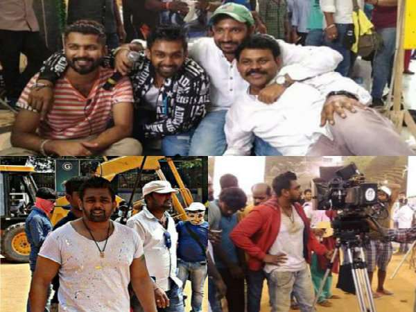 'ಭರ್ಜರಿ' ಚಿತ್ರೀಕರಣದಲ್ಲಿ ಏನಾಯ್ತು? 'ಭರ್ಜರಿ' ಚಿತ್ರೀಕರಣದಲ್ಲಿ ಏನಾಯ್ತು?