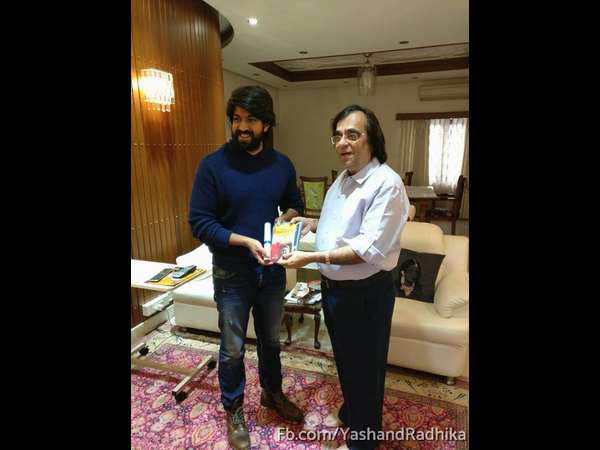 ಅಶೋಕ್ ಖೇಣಿ ಅವರಿಗೂ ಯಶ್ ಆಹ್ವಾನ