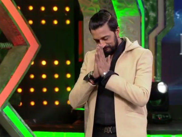 ನಗುಮೊಗದಿಂದ ಒಪ್ಪಿಕೊಂಡ ಸುದೀಪ್ 