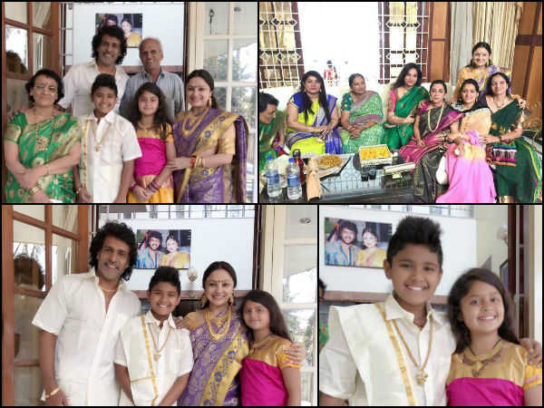 ಕುಟುಂಬದ ಜೊತೆ ಉಪ್ಪಿ! ಕುಟುಂಬದ ಜೊತೆ ಉಪ್ಪಿ!