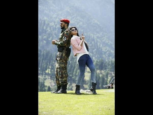 ಕಾಶ್ಮೀರದಲ್ಲಿ ಚಿತ್ರೀಕರಣ