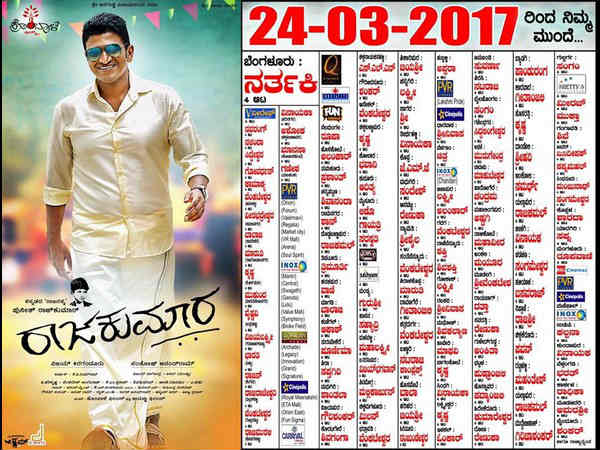 ಯಾವ ಯಾವ ಥಿಯೇಟರ್ ಗಳಲ್ಲಿ ಬುಕ್ ಮಾಡಬಹುದು.?