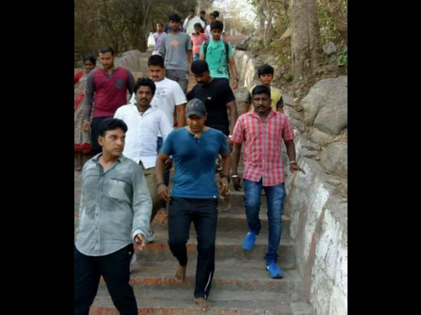 ಕಾಲ್ನಡಿಗೆಯಲ್ಲಿ ಪವರ್ ಸ್ಟಾರ್ 