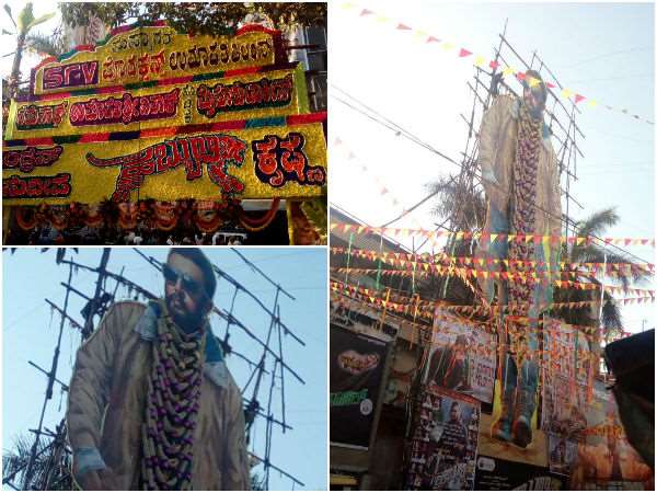 ಸಂತೋಷ್ ಚಿತ್ರಮಂದಿರದಲ್ಲಿ 'ಹೆಬ್ಬುಲಿ'