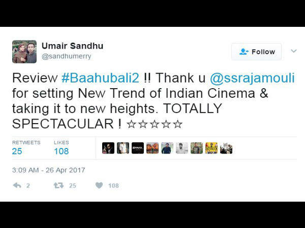 ರಾಜಮೌಳಿಗೆ ಧನ್ಯವಾದ