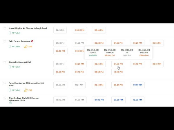 ಬೆಲೆಗಳತ್ತ ಕಣ್ಣಾಡಿಸಿ...