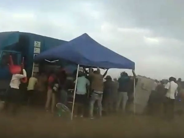 'ದಿ ವಿಲನ್' ಸೆಟ್ ಗೆ ಹಾನಿ