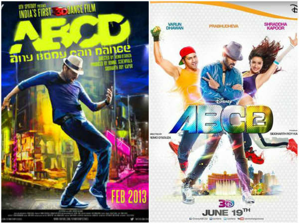 'ಎಬಿಸಿಡಿ' ಮತ್ತು 'ಎಬಿಸಿಡಿ 2' 'ಎಬಿಸಿಡಿ' ಮತ್ತು 'ಎಬಿಸಿಡಿ 2'