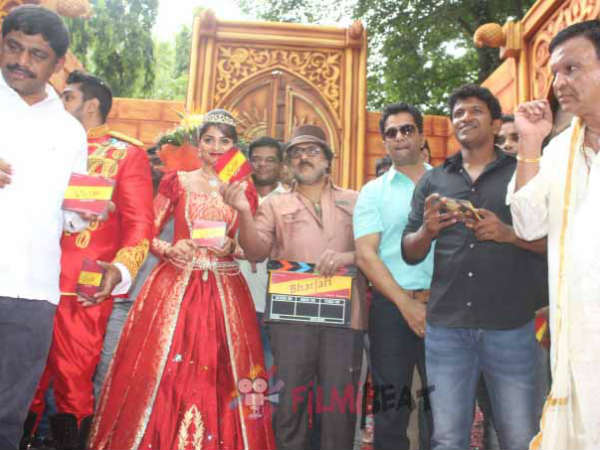 'ಭರ್ಜರಿ' ಮುಹೂರ್ತ 'ಭರ್ಜರಿ' ಮುಹೂರ್ತ