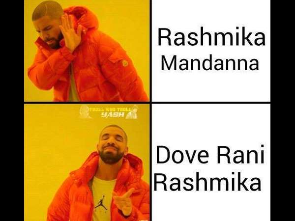 ಡವ್ ರಾಣಿ ರಶ್ಮಿಕಾ