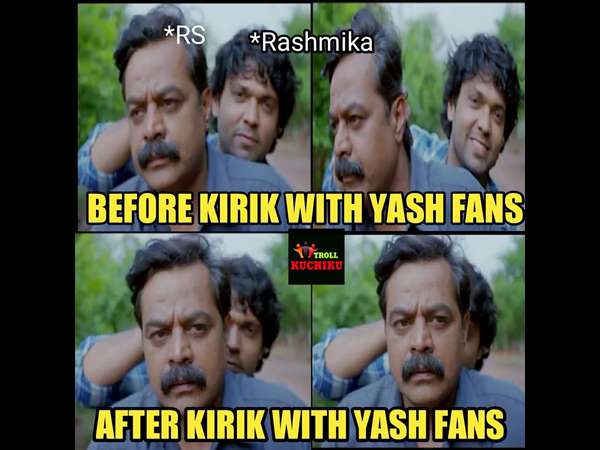 ಅವಿತುಕೊಂಡಿರುವ ರಕ್ಷಿತ್ ಶೆಟ್ಟಿ