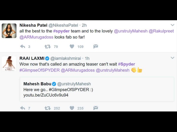 Mahesh Babu starrer 'Spyder' teaser is out. 