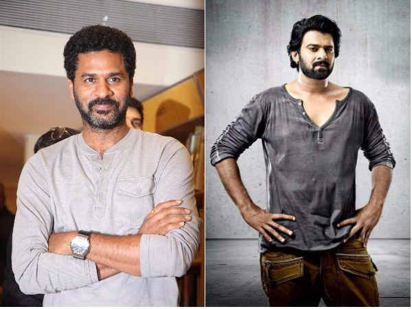 ಪ್ರಭಾಸ್ ಗೆ ಪ್ರಭುದೇವ ಆಕ್ಷನ್ ಕಟ್ 