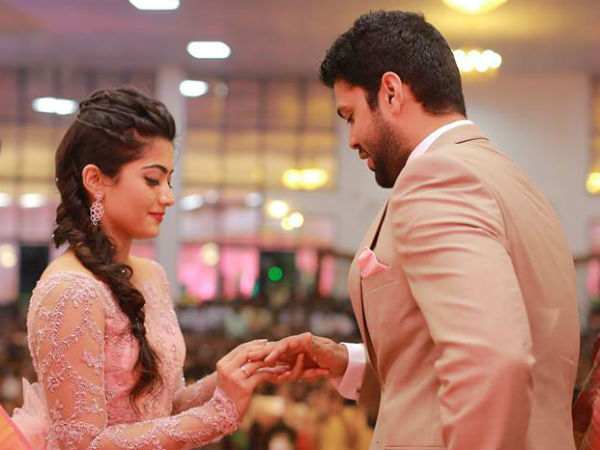 ರಶ್ಮಿಕಾಗೆ ಉಂಗುರ ತೊಡಿಸಿದ ರಕ್ಷಿತ್