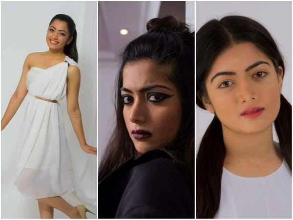 Actress Rashmika Mandanna Modeling days Pictures. 