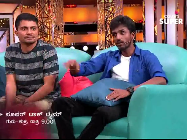 Bigg Boss Pratham and Kirik Keerthi In 'Super Talk Time'. 