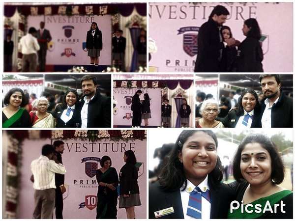 'School Prefect' ಸಾನ್ವಿ