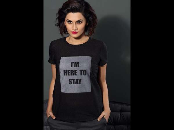 ತಾಪ್ಸಿ ಪನ್ನು ಮಾತು 