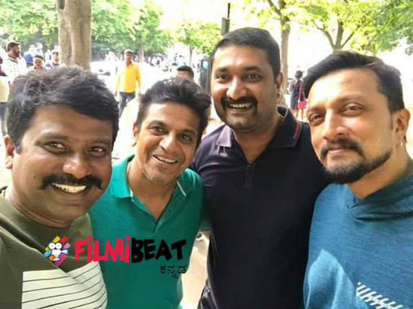 ಲಂಡನ್ ನಲ್ಲಿ 'ದಿ ವಿಲನ್ ಚಿತ್ರತಂಡ