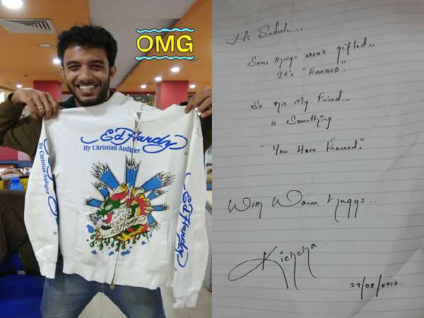 ಕೊಟ್ಟೇ ಬಿಟ್ಟರು ಸುದೀಪ್