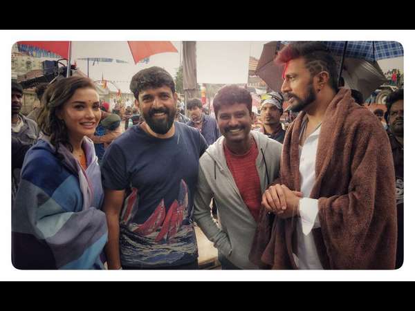 ಸುದೀಪ್ ಜೊತೆ ಆಮಿ ಜಾಕ್ಸನ್ 