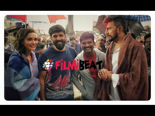 ಶೂಟಿಂಗ್ ಸ್ಪಾಟ್ ನಲ್ಲಿ ಪತಿ-ಪತ್ನಿ