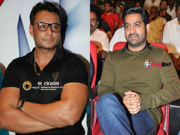 ದರ್ಶನ್ ಸೆಟ್ ಗೆ ಜೂ.ಎನ್.ಟಿ.ಆರ್ ಎಂಟ್ರಿ! 