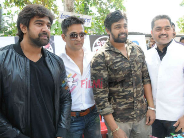 ಅರ್ಜುನ್ ಸರ್ಜಾ ಜೊತೆ ಧ್ರುವ ಸರ್ಜಾ ಅರ್ಜುನ್ ಸರ್ಜಾ ಜೊತೆ ಧ್ರುವ ಸರ್ಜಾ