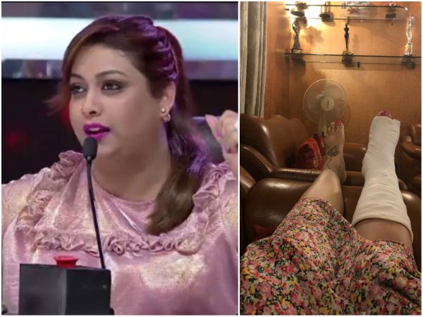 Rakshitha Prem suffers minor leg injury. 