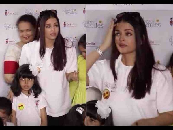  Aishwarya Rai Bachchan breaks down at charity event
