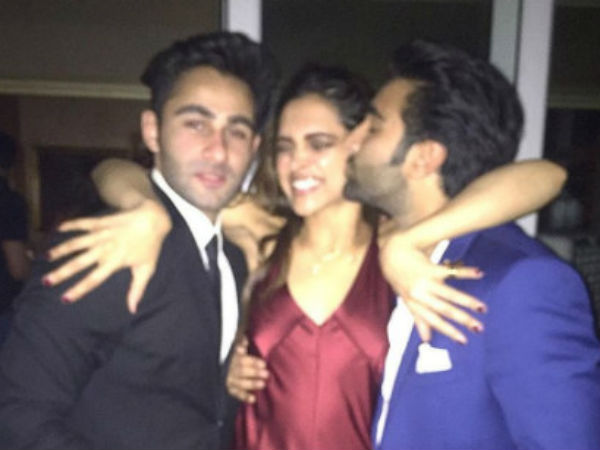 Deepika Padukone Pics With Ranbir Kapoor's Cousins