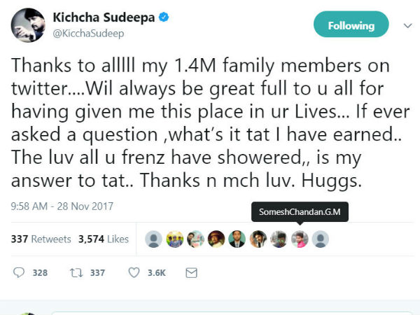 ಅಭಿಮಾನಿಗಳನ್ನು ಆಸ್ತಿ ಎಂದ ಕಿಚ್ಚ 