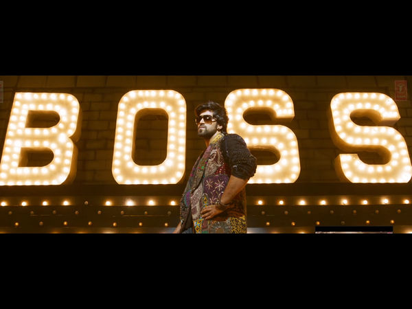 ಸಂತು ಸ್ಟ್ರೈಟ್ ಫಾರ್ವರ್ಡ್ ನಲ್ಲಿ ಬಾಸ್ ಹಾಡು 