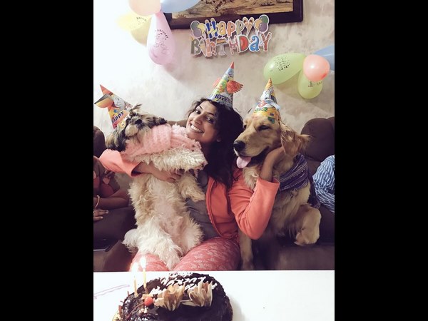  Haripriya has celebrated her pets birthday at home 