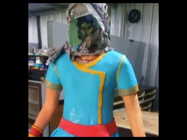 Dr Rajkumar Cake at International Cake Exhibition