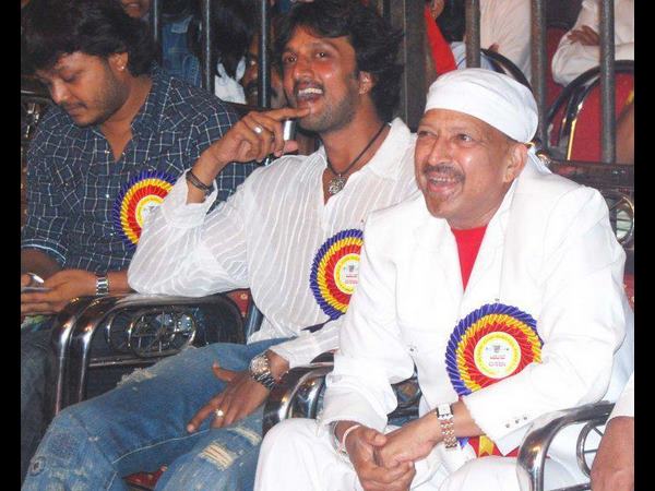 kiccha Sudeep met CM Siddaramaiah