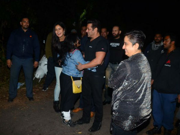 Salman Khan celebrating his 52nd birthday Salman Khan celebrating his 52nd birthday