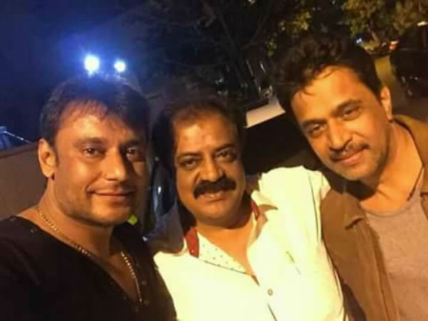 ದಚ್ಚು ಮನೆಗೆ ಅರ್ಜುನ್ ಸರ್ಜಾ