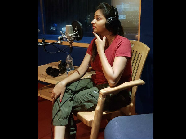  Rachitha Ram dubbing first time for 'Johny Johny Yes Pappa' movie.