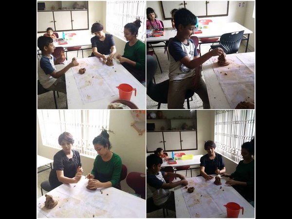 ಗಣಪನ ಮಾಡುವುದ ಕಲಿತ ವೀನಿಶ್ 