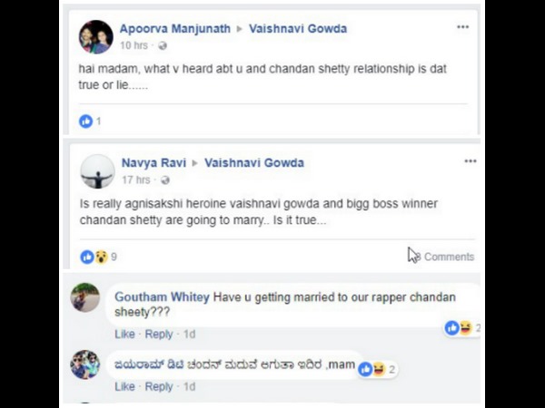 ವೈಷ್ಣವಿ ಗೌಡಗೆ ಪ್ರಶ್ನೆ ಕೇಳ್ತಿದ್ದಾರೆ